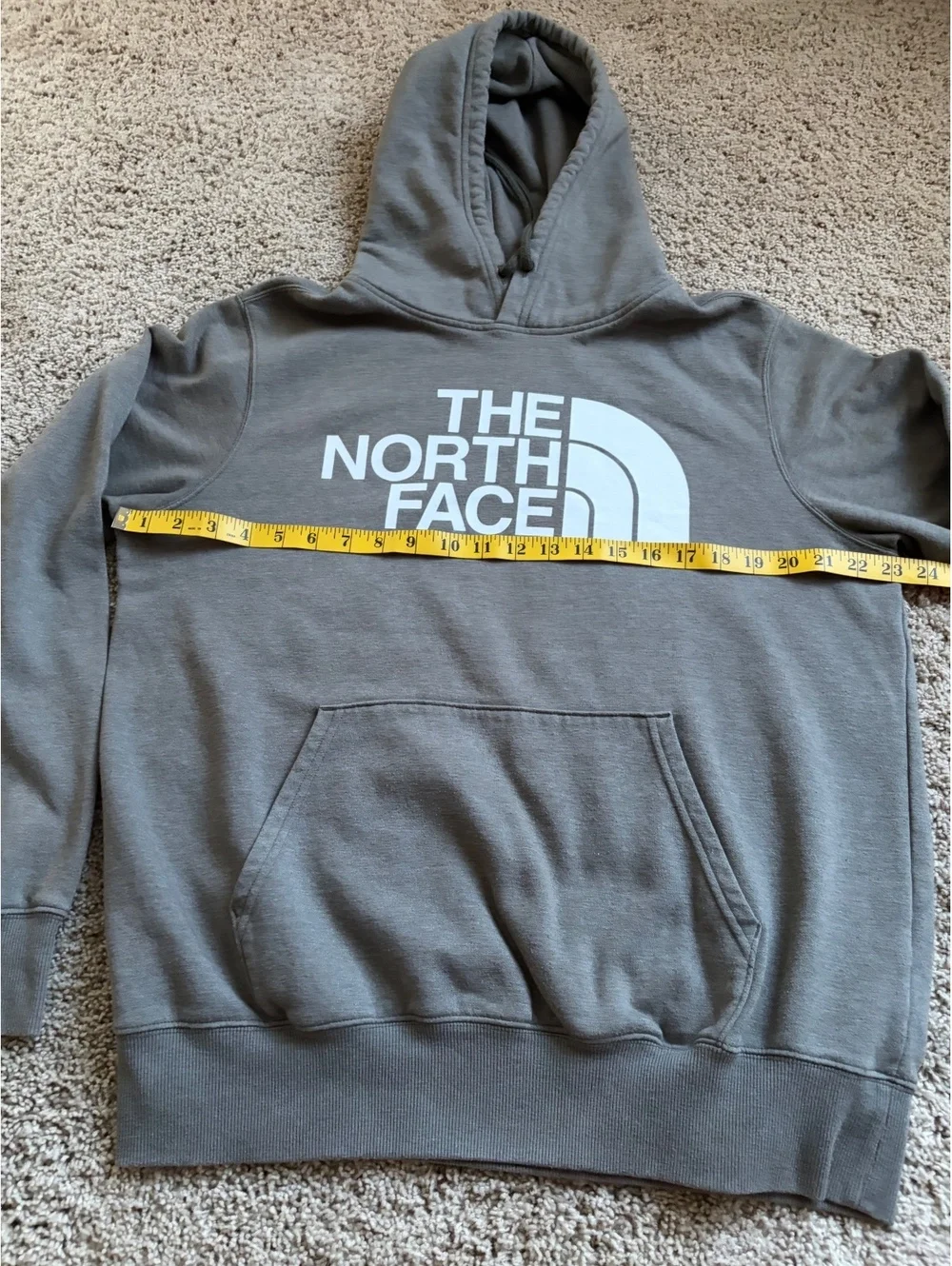 Men's sage green The North Face Half Dome Pullover Hoodie sweatshirt M MEDIUM